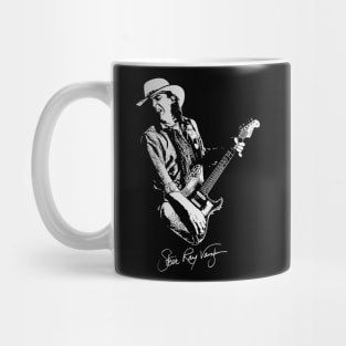 Stevie Ray Vaughan <> Graphic Design Mug